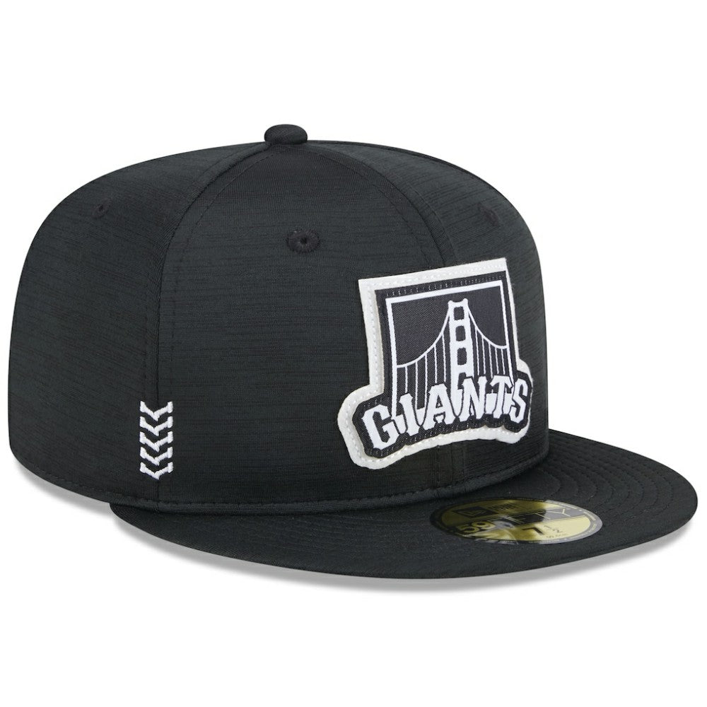 San Francisco Giants 2024 Clubhouse 59FIFTY Fitted Hat - Black | New Era