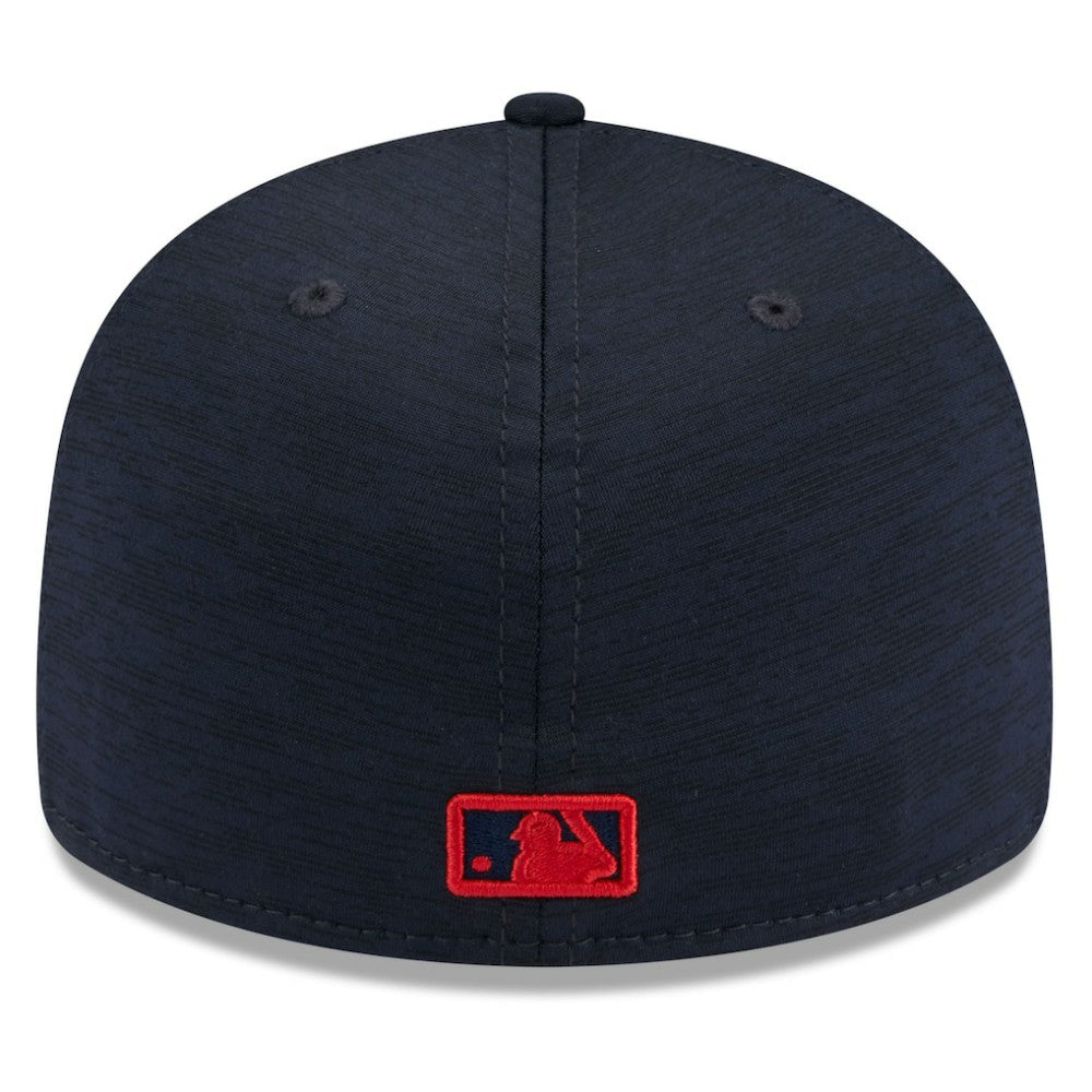 Atlanta Braves 2024 Clubhouse Low Profile 59FIFTY Fitted Hat - Navy | New Era