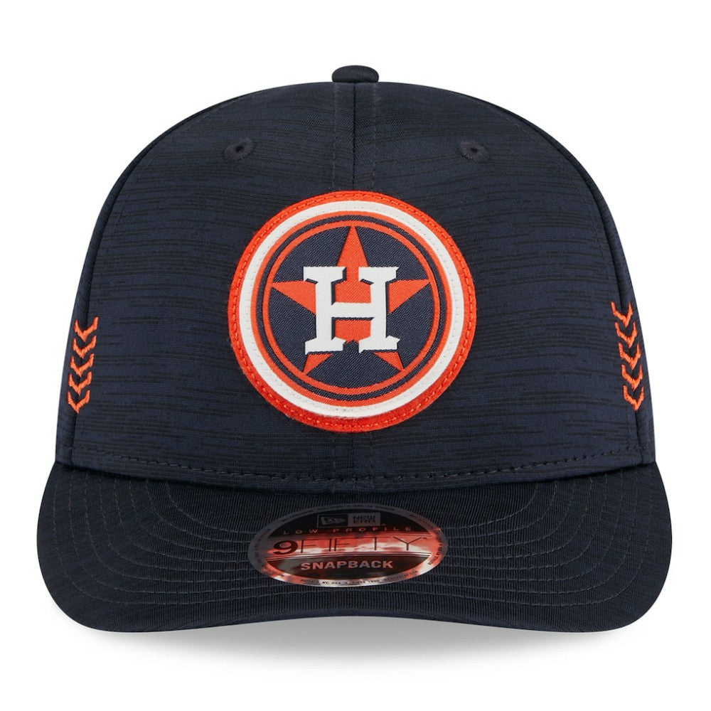 Houston Astros 2024 Clubhouse Low Profile 9FIFTY Snapback Hat - Navy | New Era