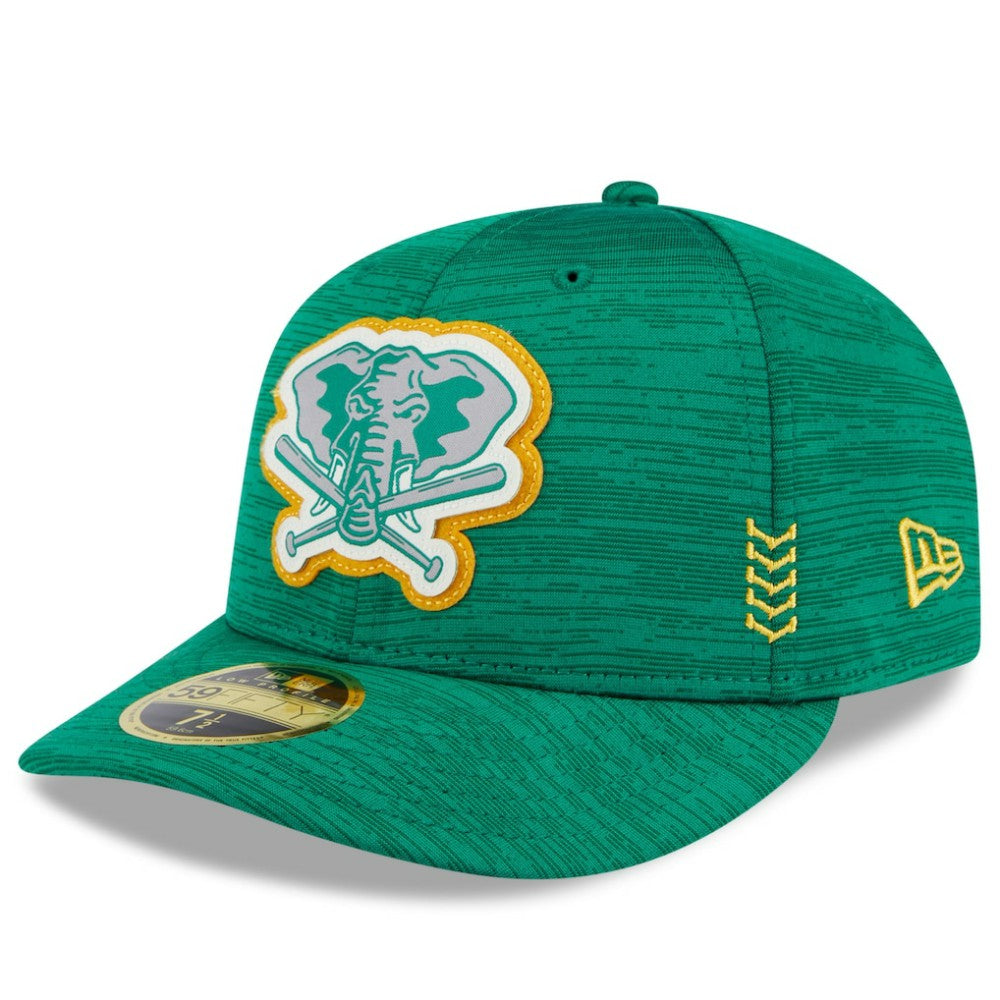 Athletics 2024 Clubhouse Low Profile 59FIFTY Fitted Hat - Green | New Era