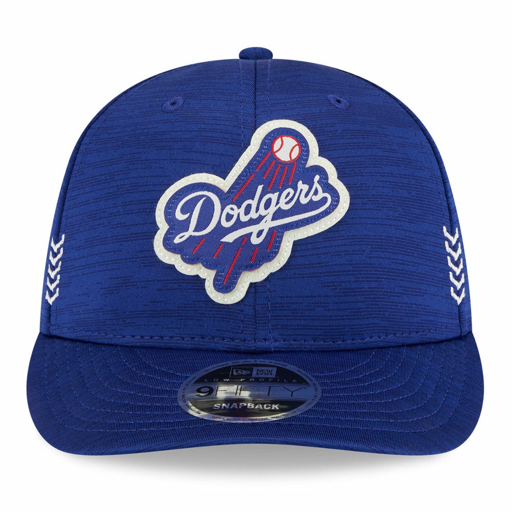 Los Angeles Dodgers 2024 Clubhouse Low Profile 9FIFTY Snapback Hat - Royal | New Era