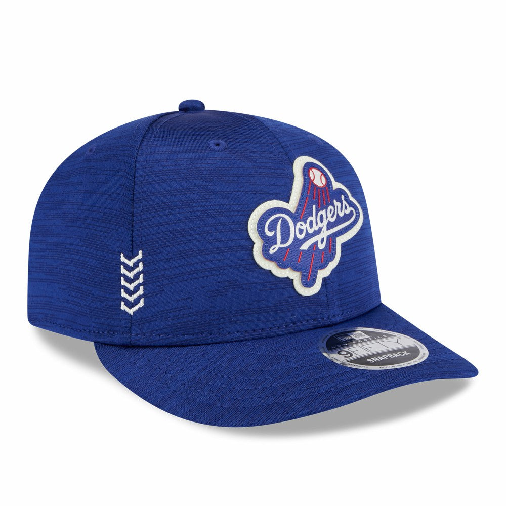 Los Angeles Dodgers 2024 Clubhouse Low Profile 9FIFTY Snapback Hat - Royal | New Era