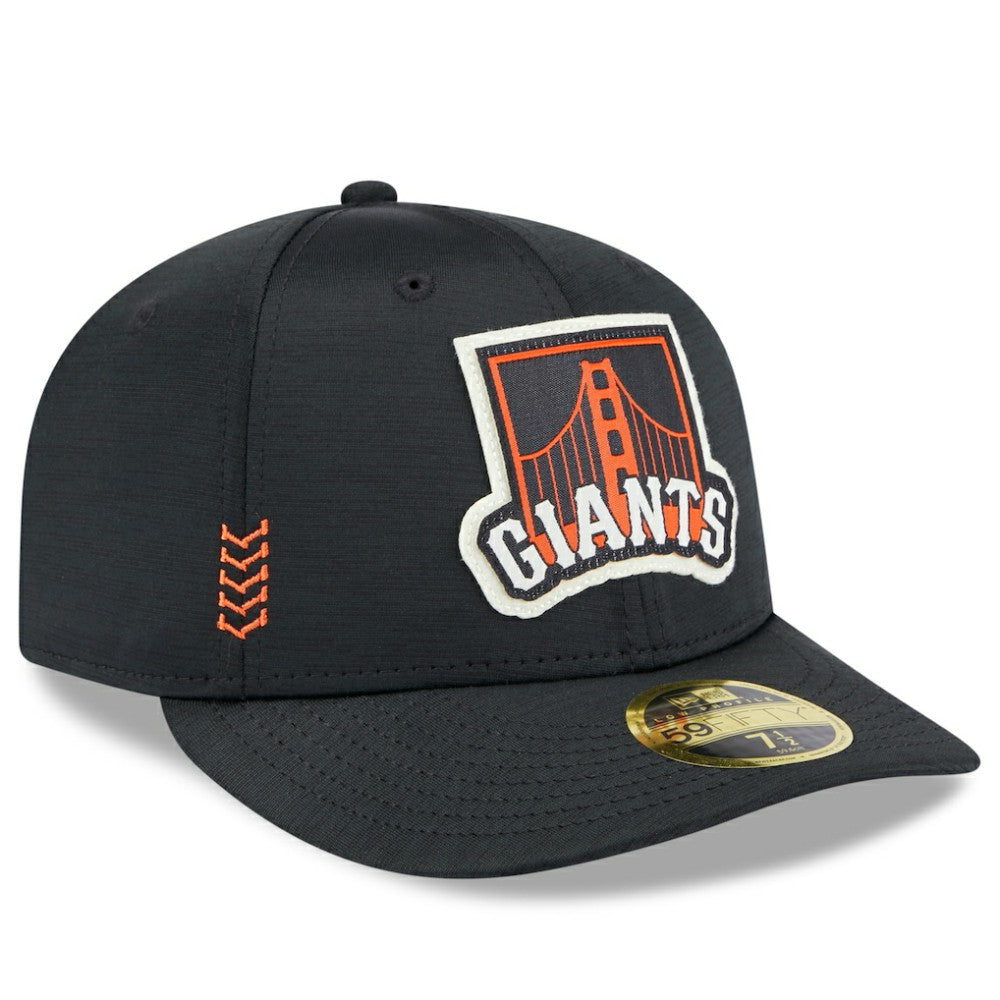 San Francisco Giants 2024 Clubhouse Low Profile 59FIFTY Fitted Hat - Black | New Era
