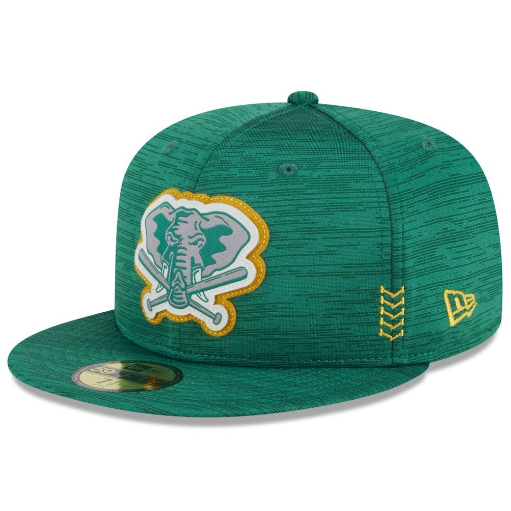 Athletics 2024 Clubhouse 59FIFTY Fitted Hat - Green | New Era