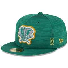 Athletics 2024 Clubhouse 59FIFTY Fitted Hat - Green | New Era