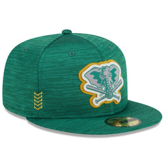 Athletics 2024 Clubhouse 59FIFTY Fitted Hat - Green | New Era