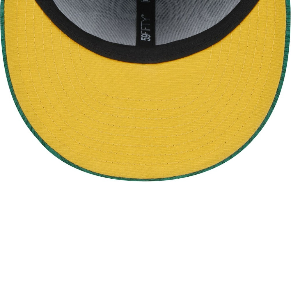 Athletics 2024 Clubhouse 59FIFTY Fitted Hat - Green | New Era
