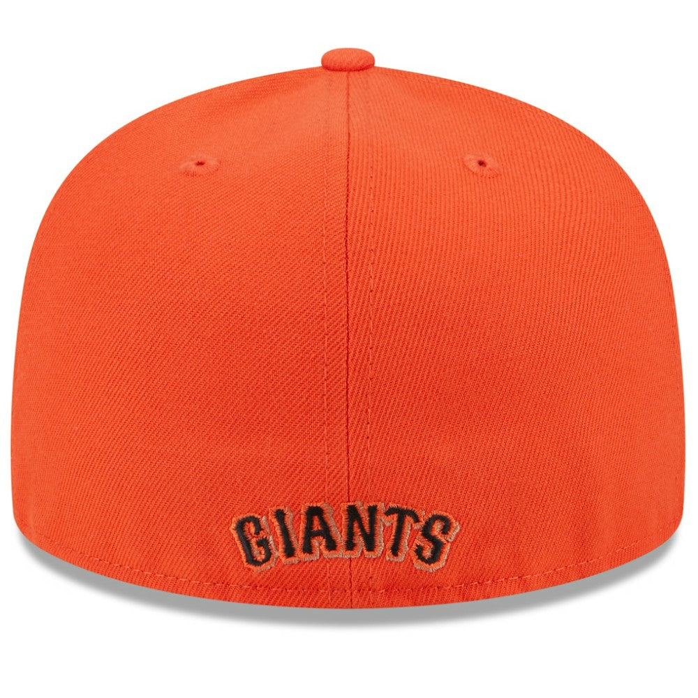 San Francisco Giants Gameday Sideswipe 59FIFTY Fitted Hat - Black/Orange | New Era