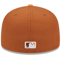 Chicago White Sox Spring Color Basic Two-Tone 59FIFTY Fitted Hat - Brown/Orange | New Era