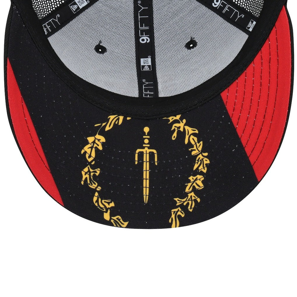 San Francisco 49ers New Era Black Excellence Collection Trucker Low Profile 9FIFTY Snapback Hat - Black outlet