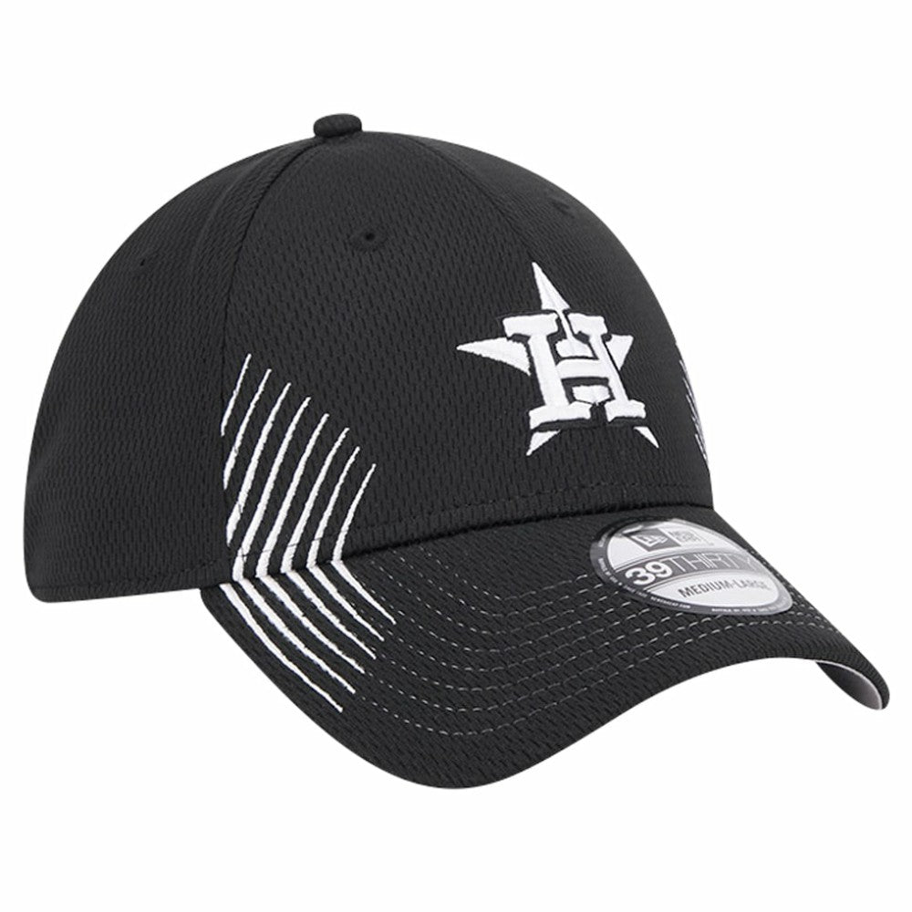 Houston Astros Active Dash Mark 39THIRTY Flex Hat - Black | New Era