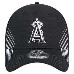 Los Angeles Angels Active Dash Mark 39THIRTY Flex Hat - Black | New Era