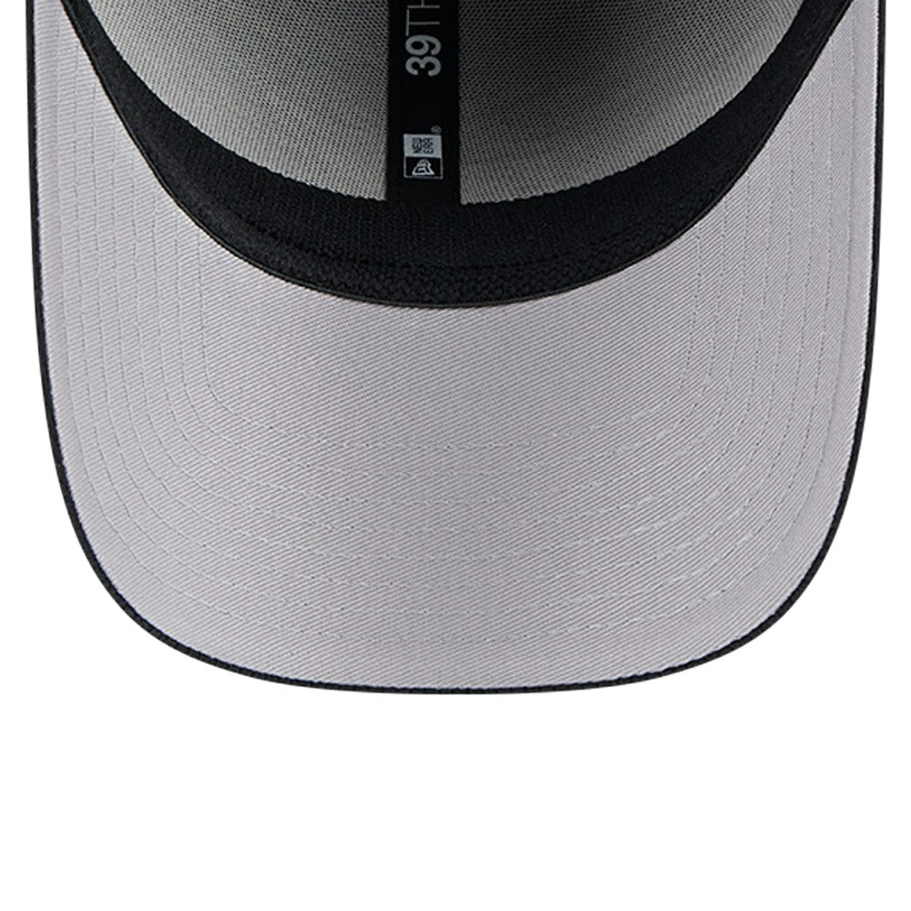 Miami Marlins Active Dash Mark 39THIRTY Flex Hat - Black | New Era