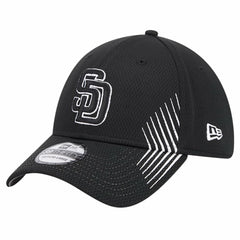 San Diego Padres Active Dash Mark 39THIRTY Flex Hat - Black | New Era