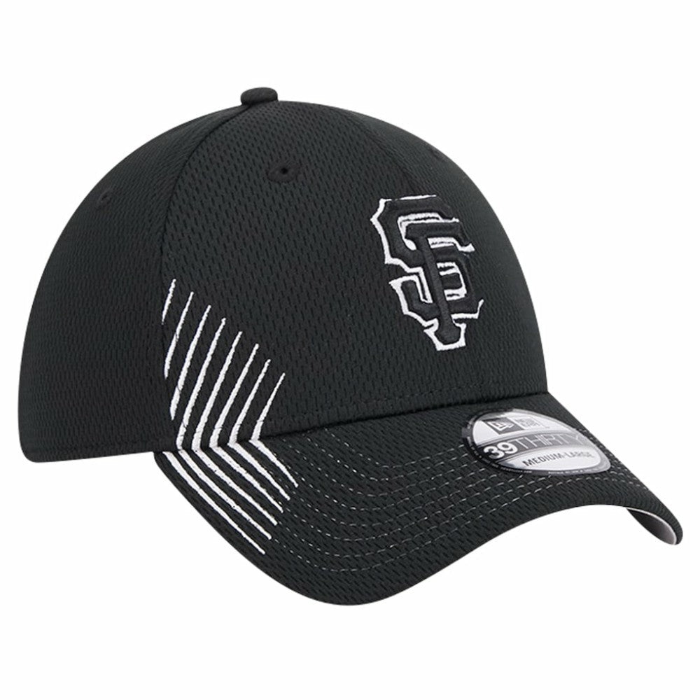 San Francisco Giants Active Dash Mark 39THIRTY Flex Hat - Black | New Era