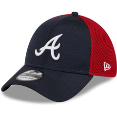 Atlanta Braves Neo 39THIRTY Flex Hat - Navy | New Era