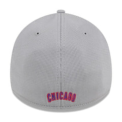 Chicago Cubs Active Pivot 39THIRTY Flex Hat - Gray | New Era