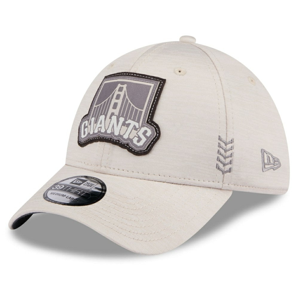 San Francisco Giants 2024 Clubhouse 39THIRTY Flex Hat - Cream | New Era