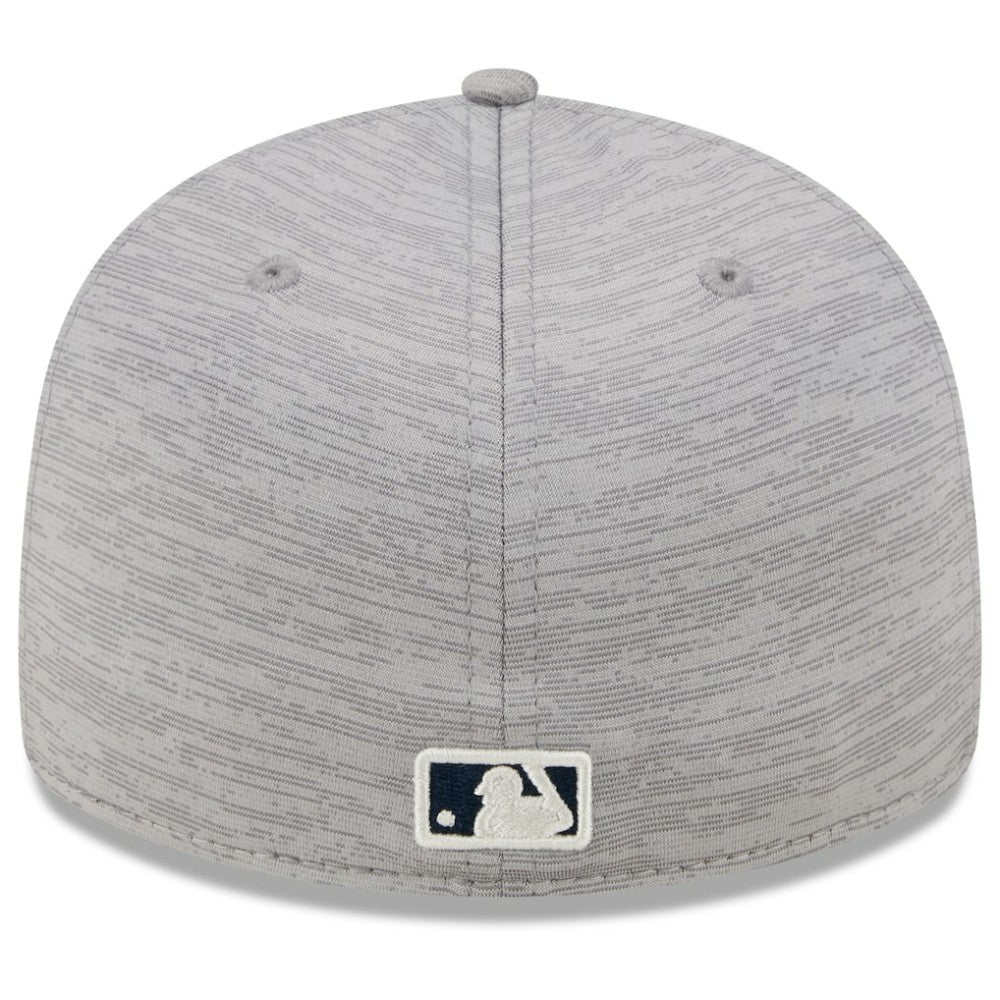 Atlanta Braves 2024 Clubhouse Low Profile 59FIFTY Fitted Hat - Gray | New Era