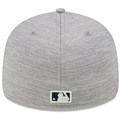 Atlanta Braves 2024 Clubhouse Low Profile 59FIFTY Fitted Hat - Gray | New Era
