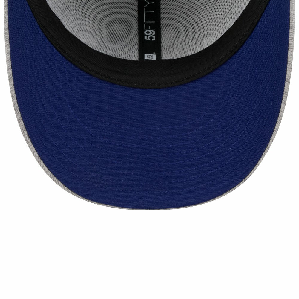 Los Angeles Dodgers 2024 Clubhouse Low Profile 59FIFTY Fitted Hat - Gray | New Era