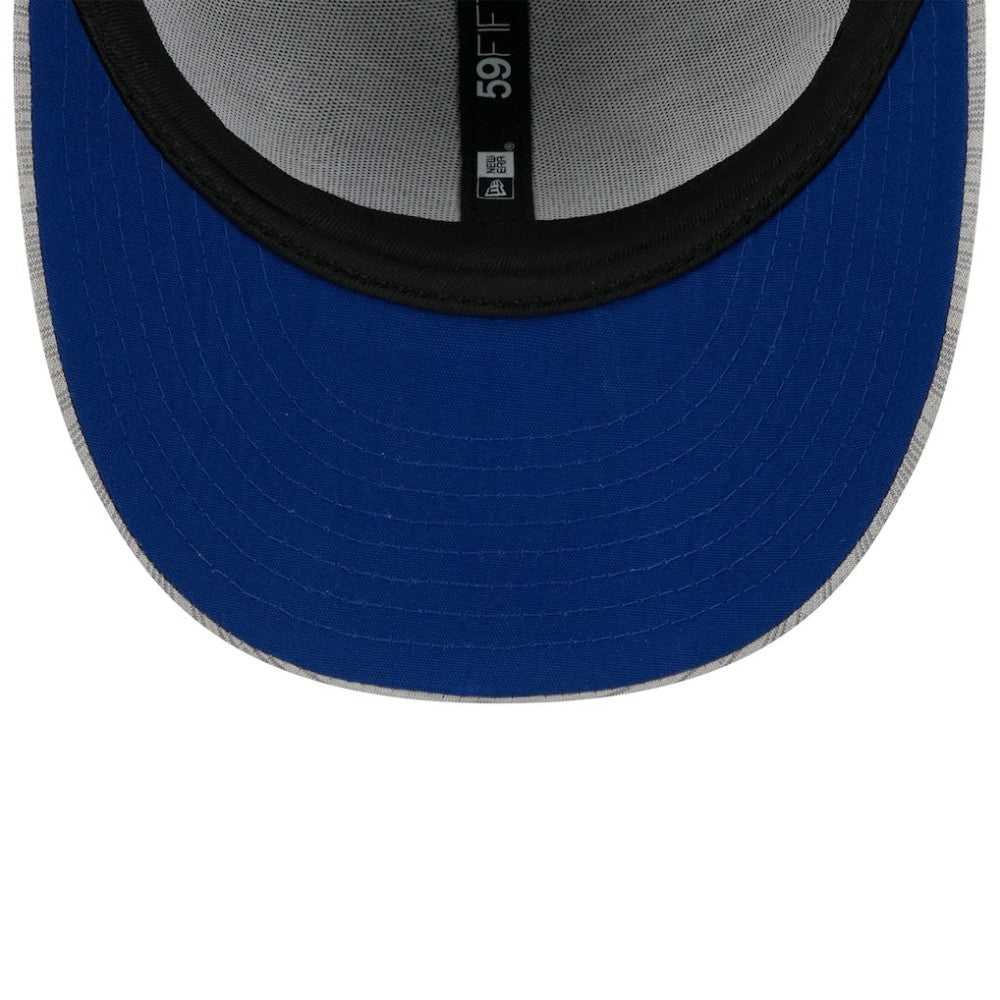 New York Mets 2024 Clubhouse Low Profile 59FIFTY Fitted Hat - Gray | New Era