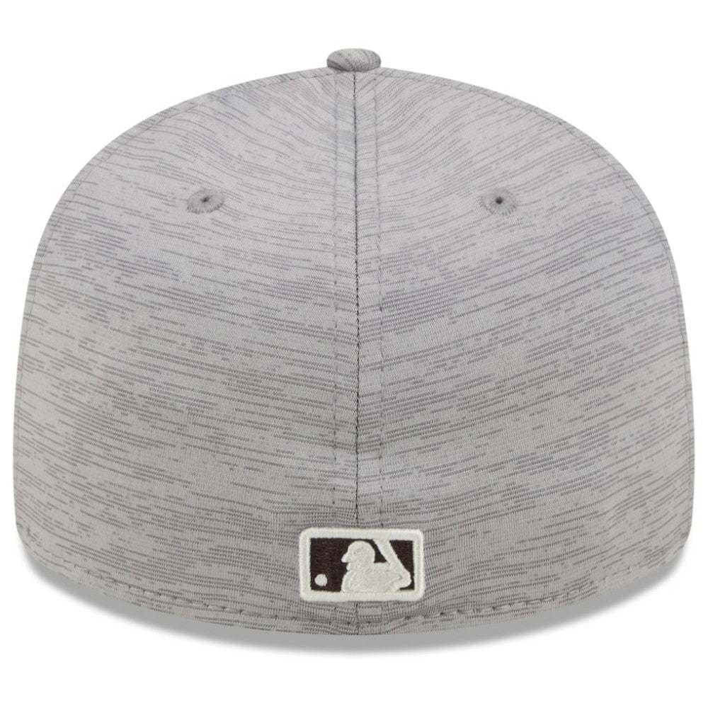 San Diego Padres 2024 Clubhouse Low Profile 59FIFTY Fitted Hat - Gray | New Era