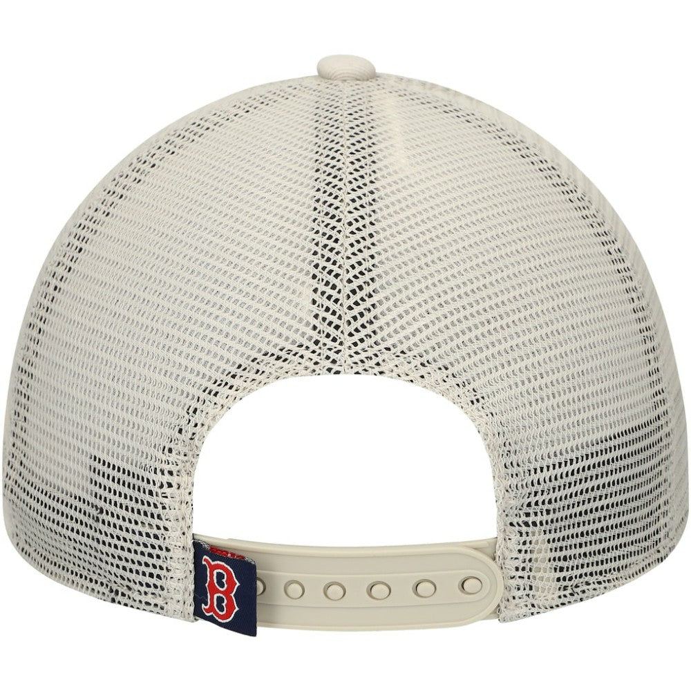 Boston Red Sox Game Day 9TWENTY Adjustable Trucker Hat - Stone | New Era