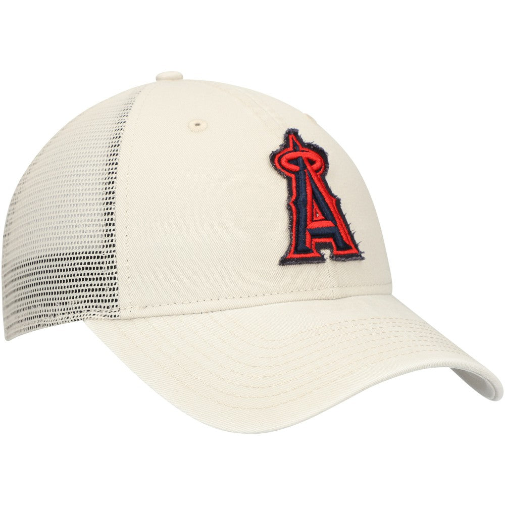 Los Angeles Angels Game Day 9TWENTY Adjustable Trucker Hat - Stone | New Era