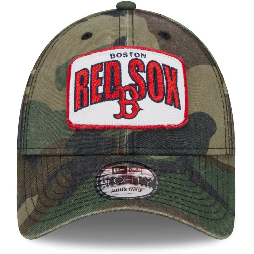 Boston Red Sox Gameday 9FORTY Adjustable Hat - Camo | New Era