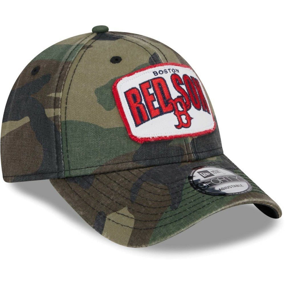 Boston Red Sox Gameday 9FORTY Adjustable Hat - Camo | New Era