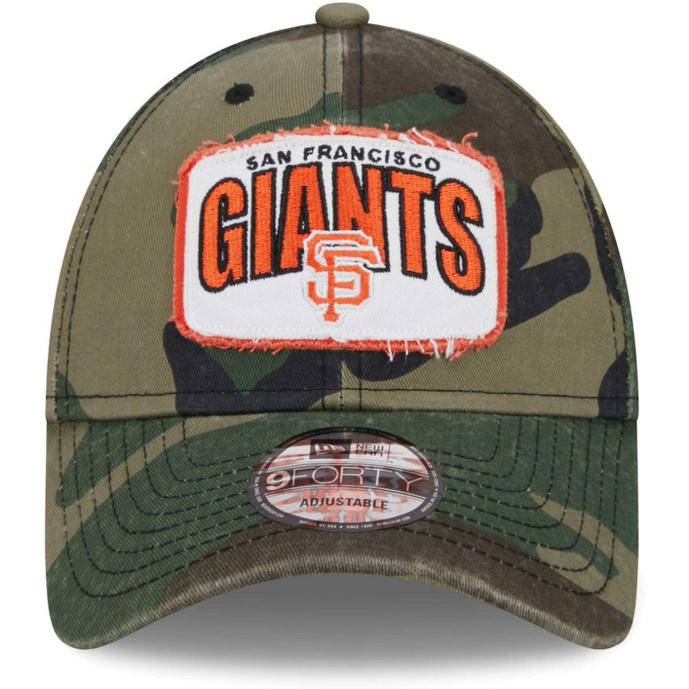 San Francisco Giants Gameday 9FORTY Adjustable Hat - Camo | New Era