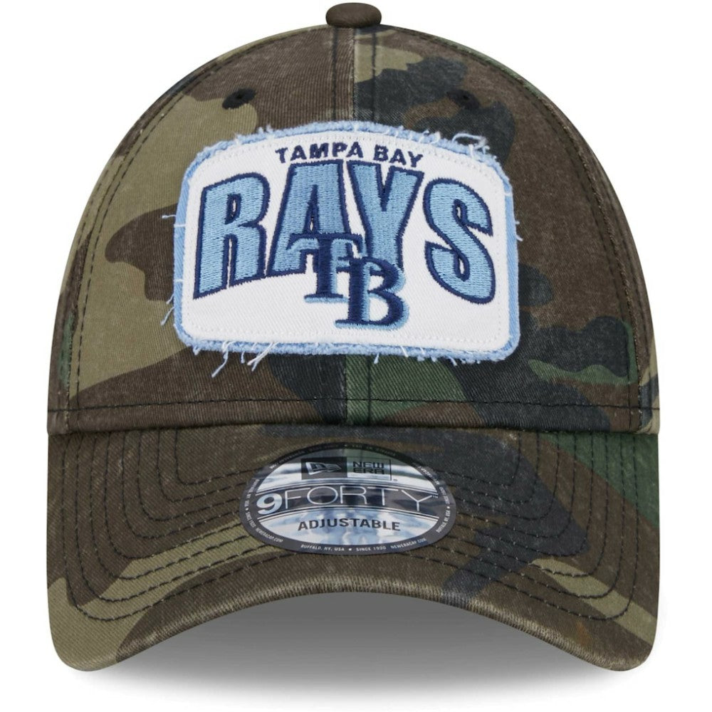 Tampa Bay Rays Gameday 9FORTY Adjustable Hat - Camo | New Era