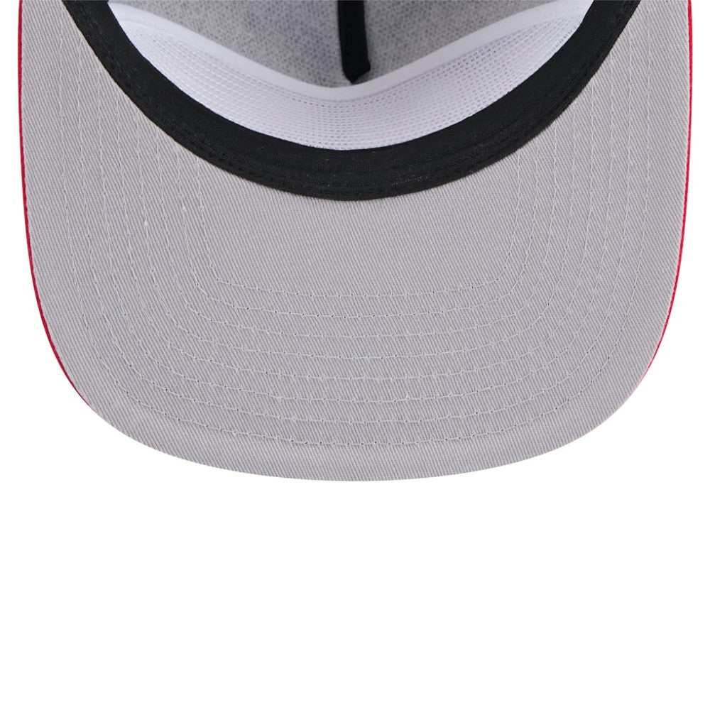 Boston Red Sox Throwback Meshback Golfer Hat - Black | New Era