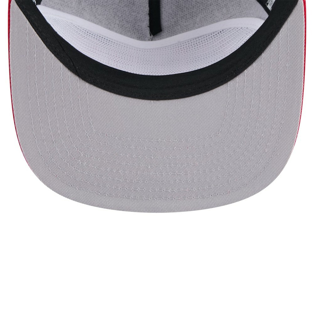 Chicago Cubs Throwback Meshback Golfer Hat - Black | New Era