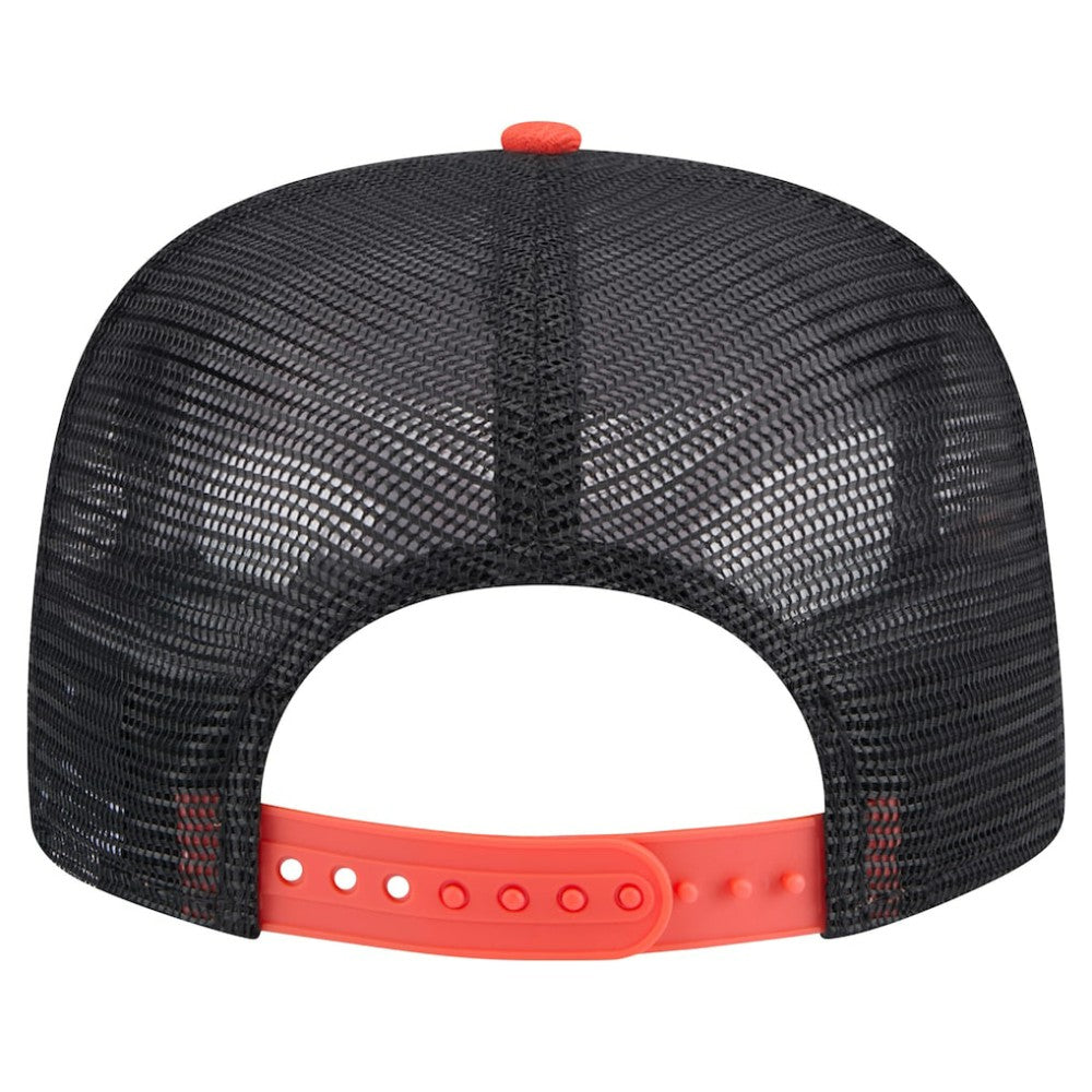 Houston Astros Throwback Meshback Golfer Hat - Black | New Era