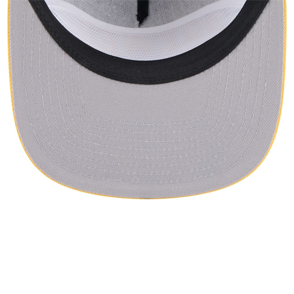Milwaukee Brewers Throwback Meshback Golfer Hat - Black | New Era