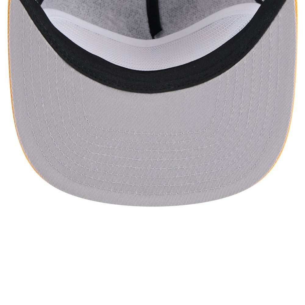 Athletics Throwback Meshback Golfer Hat - Black | New Era