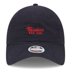 Boston Red Sox Women's Script 9TWENTY Adjustable Hat - Navy | New Era