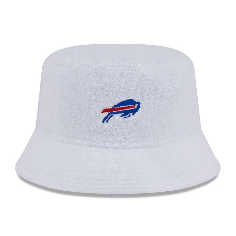 Buffalo Bills New Era Court Sport Terry Bucket Hat - White outlet