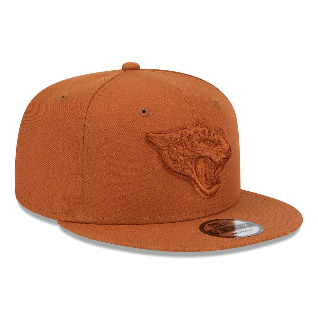Jacksonville Jaguars New Era Color Pack 9FIFTY Snapback Hat - Brown on sale