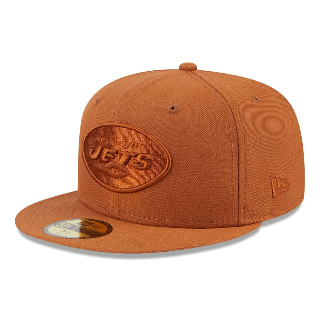 New York Jets New Era Color Pack 59FIFTY Fitted Hat - Brown online