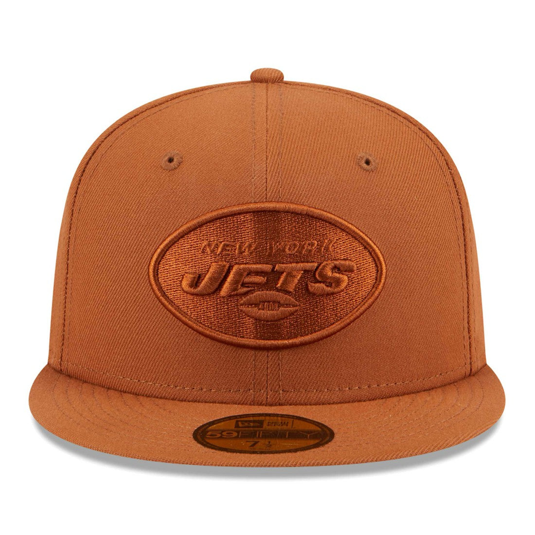 New York Jets New Era Color Pack 59FIFTY Fitted Hat - Brown online