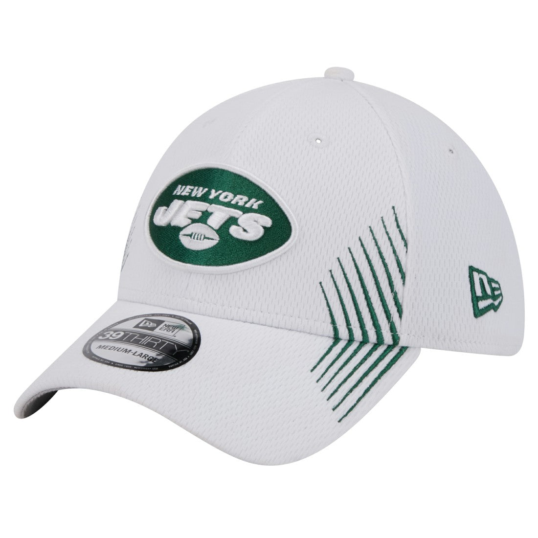 New York Jets New Era Active 39THIRTY Flex Hat - White sale