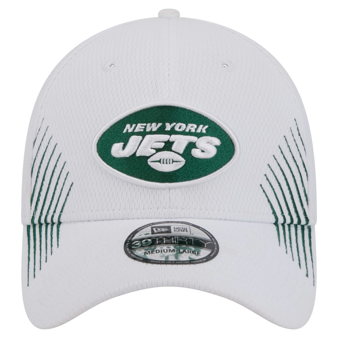 New York Jets New Era Active 39THIRTY Flex Hat - White sale