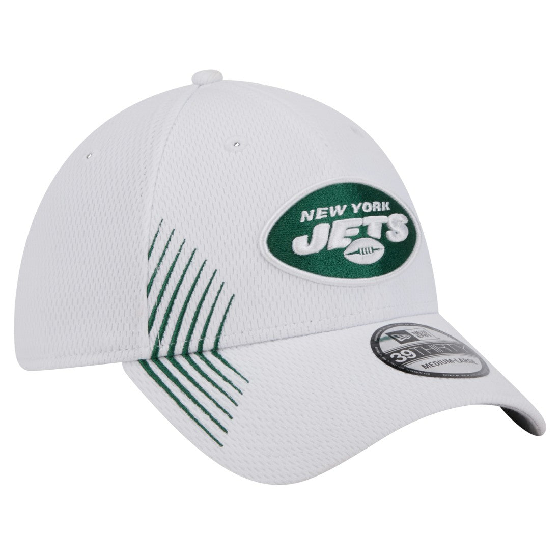 New York Jets New Era Active 39THIRTY Flex Hat - White sale