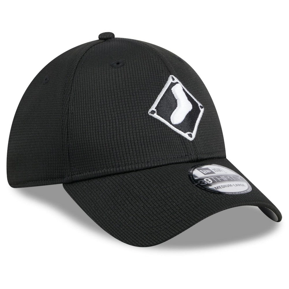 Chicago White Sox 2025 Batting Practice 39THIRTY Flex Hat - Black | New Era