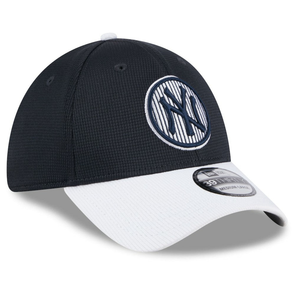 New York Yankees 2025 Batting Practice 39THIRTY Flex Hat - Navy | New Era