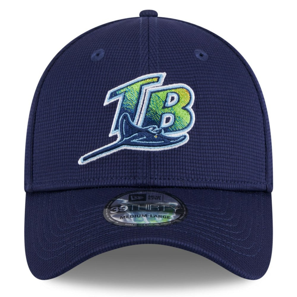 Tampa Bay Rays 2025 Batting Practice 39THIRTY Flex Hat - Navy | New Era