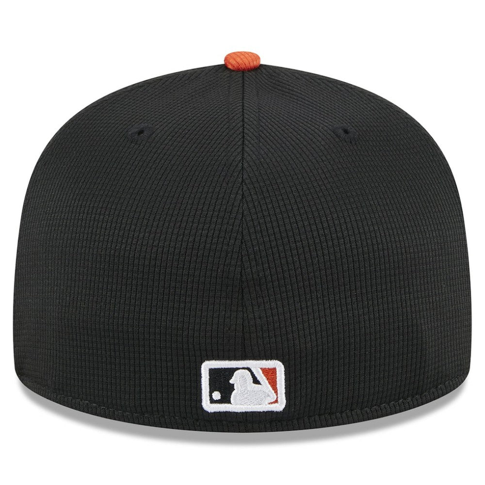 Baltimore Orioles 2025 Batting Practice 59FIFTY Fitted Hat - White | New Era